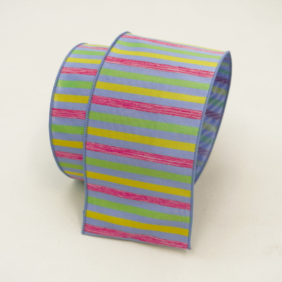 Stripe Pastel Ribbon, 4 X 10YD