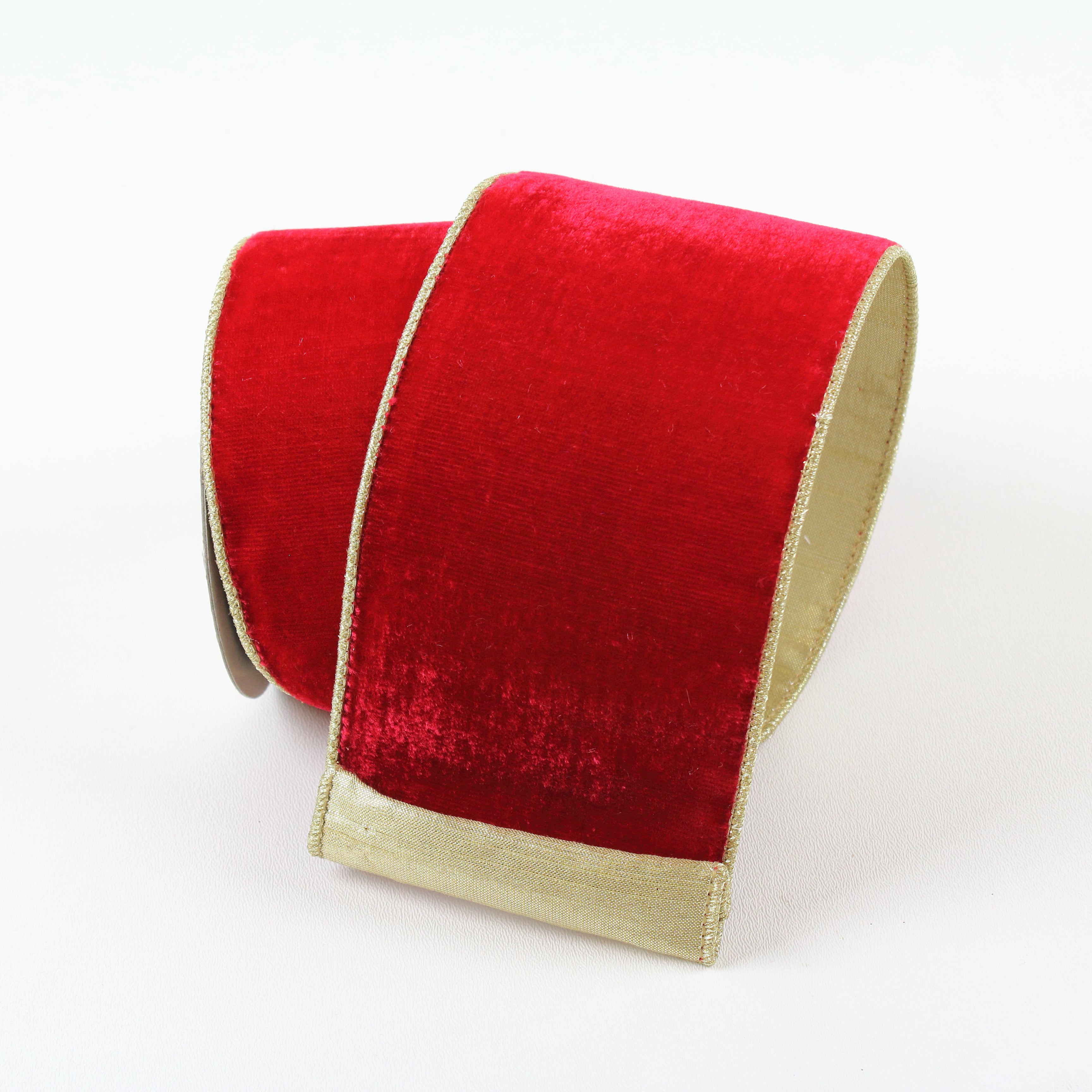 Red Flashy Velvet Ribbon, 4 X 10YD – Miss Cayce's Wonderland