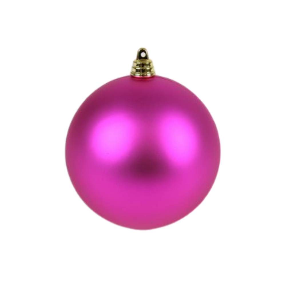 Purple Shiny Ball Ornament, 4